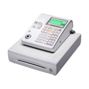 カシオ（CASIO） 電子レジスター 本体 TE-340 ホワイト TE-340