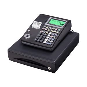 カシオ（CASIO） 電子レジスター 本体 TE-340 ブラック TE-340BK