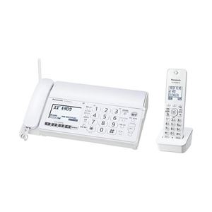 パナソニック おたっくすFAX KX-PD304DL-W ホワイト 子機1台付き KX-PD304DL-W