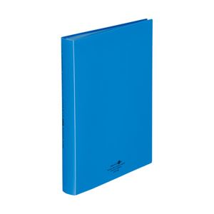 クリアブック固定式（タテ） A4・ポケット60枚・ブルー N5065-8