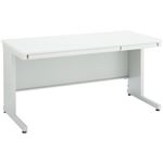 コクヨ INVENTスタンダードデスク 平机147 ホワイト 外寸法：W140×D70×H70cm 単位：1台 TKG-B147SAWPAW