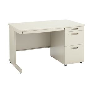 コクヨ INVENT片袖107 ナチュラルグレー 外寸法：W100×D70×H70cm 単位：1台 TKG-D107F1
