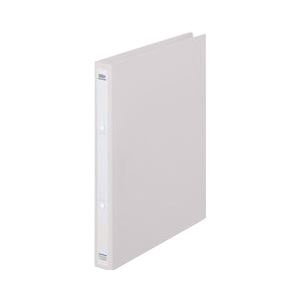リングファイル（タテ・2穴） ホワイト 背幅：2.7cm 1箱（40冊） FM-BASIC-008 WH-ハコ