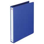 リングファイル（タテ・2穴） ブルー 背幅：3.6cm 1箱（40冊） FM-BASIC-009 BL-ハコ