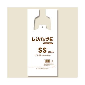 レジバッグ100枚入薄口SS箱売 6645951-ハコ