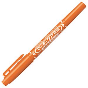 （業務用セット） マッキーケア極細 つめ替えタイプ 色：オレンジ 【×30セット】