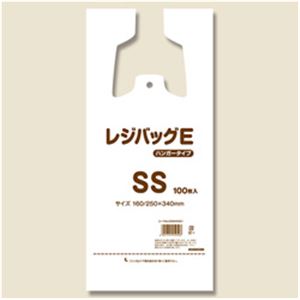 （業務用セット） レジバッグ100枚入 薄口タイプSS 【×30セット】