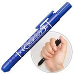 （業務用セット） マッキーノック 細字 青 【×40セット】