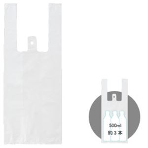 （業務用セット） レジ袋（乳白） 100枚入 S 【×30セット】