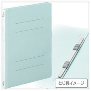 （業務用セット） コクヨ フラットファイル［紙表紙］ パック売 A4タテ・ブルー 【×30セット】