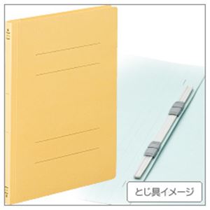 （業務用セット） コクヨ フラットファイル［紙表紙］ パック売 A4タテ・イエロー 【×30セット】