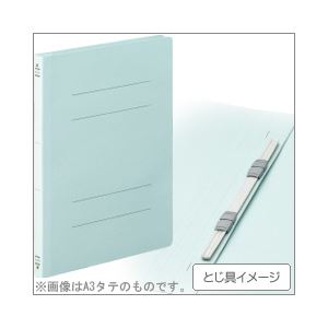 （業務用セット） コクヨ フラットファイル［紙表紙］ パック売 B5タテ・ブルー 【×20セット】