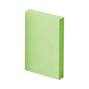 （業務用セット） ポスト・イット（R） 再生紙シリーズ ノート グリーン 7.5×5.0cm 1冊 【×20セット】