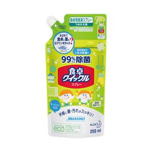 （業務用セット） 花王 食卓クイックル スプレータイプ 詰替 1パック（250ml） 【×10セット】