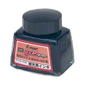 （業務用セット） パイロット ツインマーカー 補充インク 黒  【×20セット】