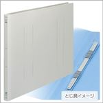 （業務用セット） コクヨ フラットファイル［ポリプロピレン表紙］ A3ヨコ・グレー 【×10セット】