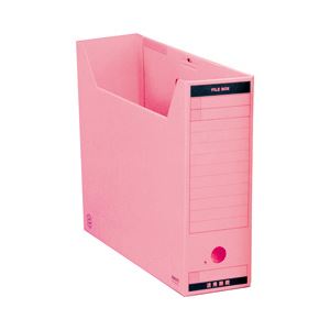 （業務用セット） コクヨ ボックスファイル 1個 A4ヨコ ピンク 【×10セット】