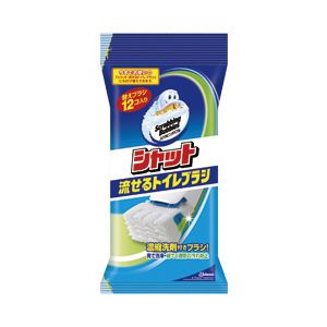 （業務用セット） ジョンソン シャット 流せるトイレブラシ 取替ブラシ 【×10セット】