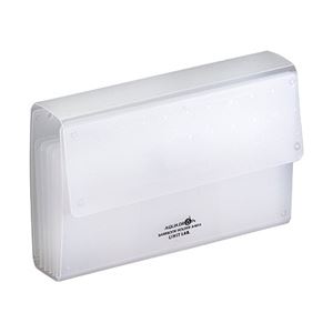 （業務用セット） AQUADROP 通帳ホルダー 1冊 型番：A-5018-1 【×10セット】