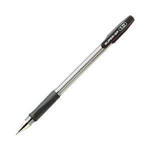 （業務用セット） パイロット スーパーグリップボールペン 黒・1.0mm 5本入り 【×10セット】