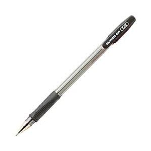 （業務用セット） パイロット スーパーグリップボールペン 黒・1.6mm 5本入り 【×10セット】