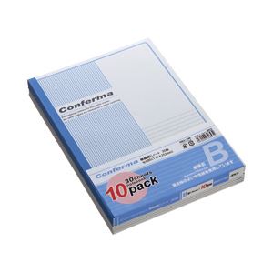 （業務用セット） アピカ ノート（セミB5） 10冊入 B罫（6mm） RB3X10N 1パック（30枚×10冊） 【×10セット】