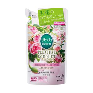 （業務用セット） 花王 リセッシュ 除菌EXプレジャーブーケ 詰替・ガーデンローズ 1パック（320ml） 【×10セット】