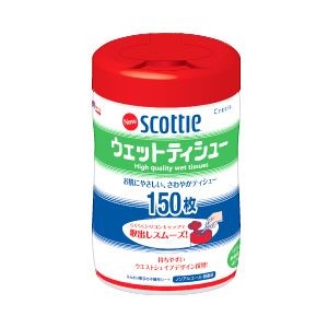 （業務用セット） クレシア スコッティ ウエットティシュー 本体 【×10セット】