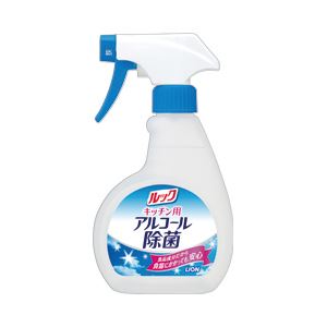 （業務用セット） ライオン ルックキッチン用アルコール除菌スプレー 本体 1本（300ml） 【×10セット】