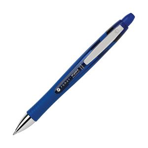 （業務用セット） FORAY ノック式油性ボールペン太軸青 インク色：青 ボール径：1.0mm 1パック（6本） 【×10セット】