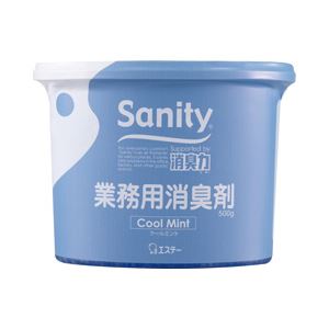 （業務用セット） エステー サニティー 業務用消臭剤（ゲルタイプ） クールミント 【×5セット】