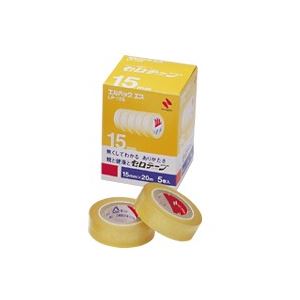（業務用セット） ニチバン セロテープ エルパック（小巻） 箱売 （1.5cm×20m） 1箱（5巻） 【×5セット】