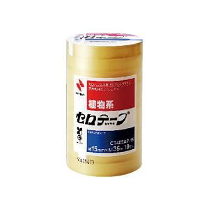 （業務用セット） ニチバン セロテープ（大巻） パック売 （1.5cm×35m） 1パック（10巻） 【×5セット】