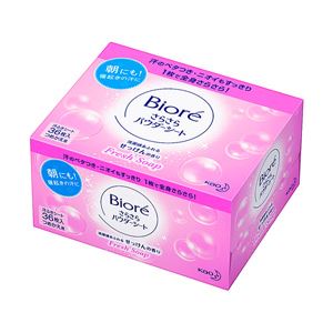 （業務用セット） ビオレ さらさらパウダーシート せっけんの香り 詰替用 36枚入り 【×5セット】