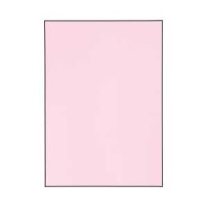 （業務用セット） カラーペーパー【冊】 A4 ピンク 1冊（500枚） 【×5セット】
