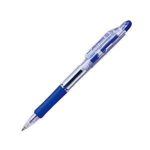 （業務用セット） 油性ボールペン ジムノック 10本パック 青 ボール径：0.7mm 【×5セット】
