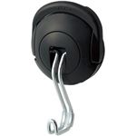 （業務用セット） コクヨ 超強力マグネットフック［タフピタ］ 黒 フク-225D 1個 耐荷重：5kg 【×5セット】