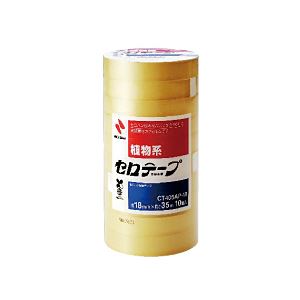 （業務用セット） ニチバン セロテープ（大巻） パック売 （1.8cm×35m） 1パック（10巻） 【×5セット】