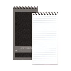 （業務用セット） レポーターズノートブック 罫幅8.5mm 22行 1パック（70枚×4冊） 【×5セット】