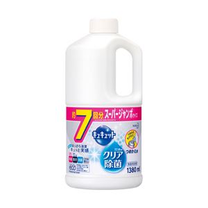 （業務用セット） 花王 キュキュット クリア除菌 詰替用スーパー 1本（1380ml） 【×3セット】