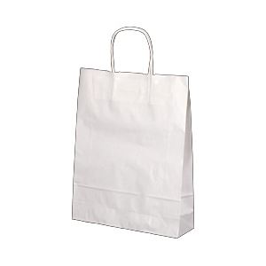 （業務用セット） チャームバッグ 50枚パック 白 27×8.0×34cm 【×3セット】