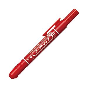 （業務用セット） マッキーノック 細字 10本パック 赤 【×3セット】