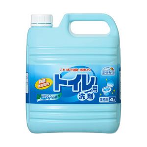 （業務用セット） ミツエイ スマイルチョイス トイレ用洗剤業務用 4L 1本 【×3セット】