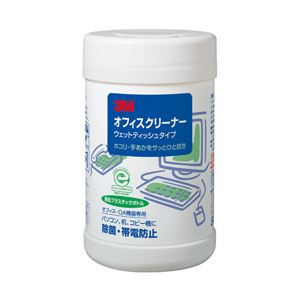 （業務用セット） 3M オフィスクリーナー ボトル 1個（80枚） 型番：OC-80WN  【×5セット】