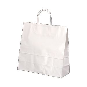 （業務用セット） チャームバッグ 50枚パック 白 32×11.5×31cm 【×3セット】