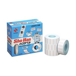 （業務用セット） ニチバン ハンドラベラーSho-Hanラベラー こづち 小口ラベル 1箱（10巻） 型番：SH2000 【×3セット】