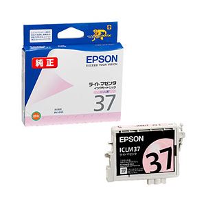 （業務用セット） エプソン（EPSON） インクカートリッジ ライトマゼンタ 型番：ICLM37 単位：1個 【×3セット】