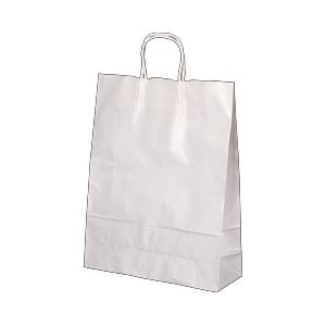 （業務用セット） チャームバッグ 50枚パック 白 32×11.5×41cm 【×3セット】