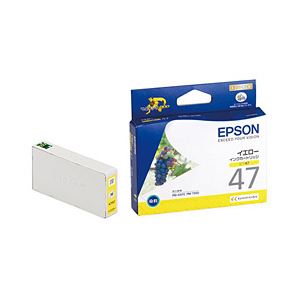 （業務用セット） エプソン（EPSON） インクカートリッジ イエロー 型番：ICY47 単位：1個 【×3セット】