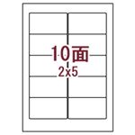 （業務用セット） マルチラベル（A4） Canon・10面（1片：縦48.0×横89.0mm） 1パック（100枚） 【×3セット】